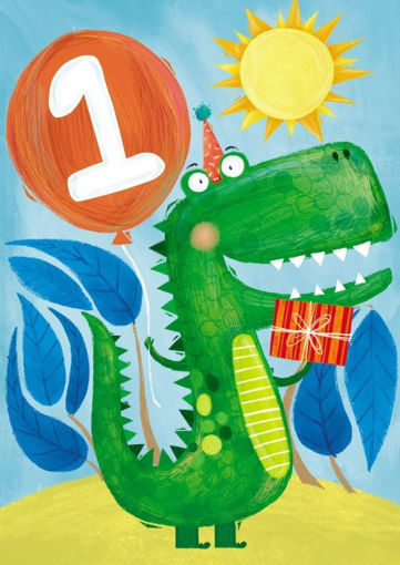 Picture of HAPPY 1ST BIRTHDAY CARD